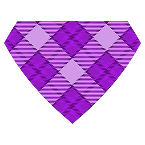 Purple Plaid Tartan 3 Diagonal (2) Kids  Midi Sailor Dress from ArtsNow.com Necktie Sticker