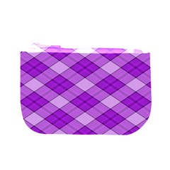 Purple Plaid Tartan 3 Diagonal (2) 5  x 7  Hardcover Notebook from ArtsNow.com Back Cover