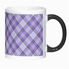 Purple Plaid Tartan 2 Diagonal Morph Mug from ArtsNow.com Right