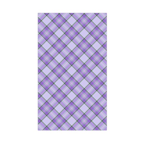 Purple Plaid Tartan 2 Diagonal Duvet Cover (Single Size) from ArtsNow.com Duvet Quilt