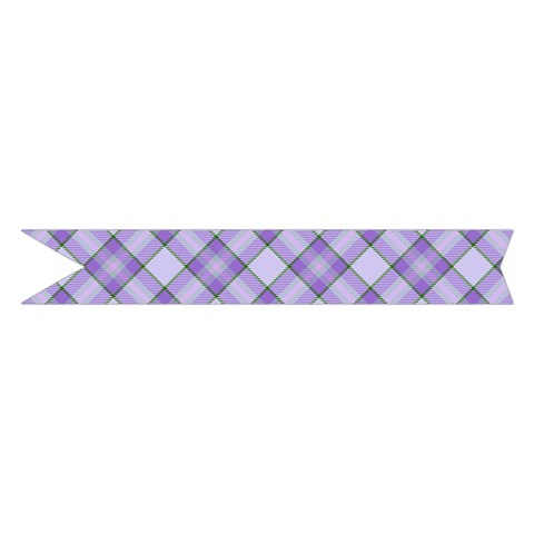 Purple Plaid Tartan 2 Diagonal Midi Wrap Pencil Skirt from ArtsNow.com Hem