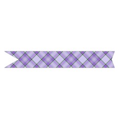 Purple Plaid Tartan 2 Diagonal Midi Wrap Pencil Skirt from ArtsNow.com Hem