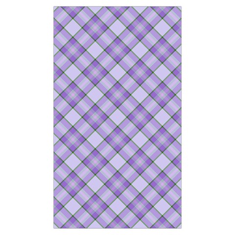 Purple Plaid Tartan 2 Diagonal Sleeveless Cozy Lounge Set  from ArtsNow.com Pocket