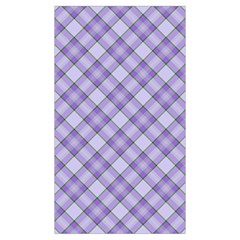 Purple Plaid Tartan 2 Diagonal Sleeveless Cozy Lounge Set  from ArtsNow.com Pocket