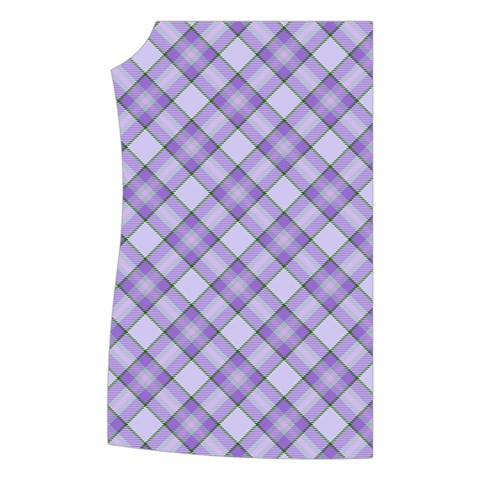 Purple Plaid Tartan 2 Diagonal Women s Button Up Vest from ArtsNow.com Front Right