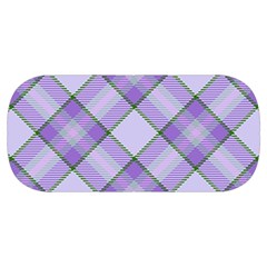 Purple Plaid Tartan 2 Diagonal Everyday Shoulder Bag with Pouch Bag from ArtsNow.com Bottom