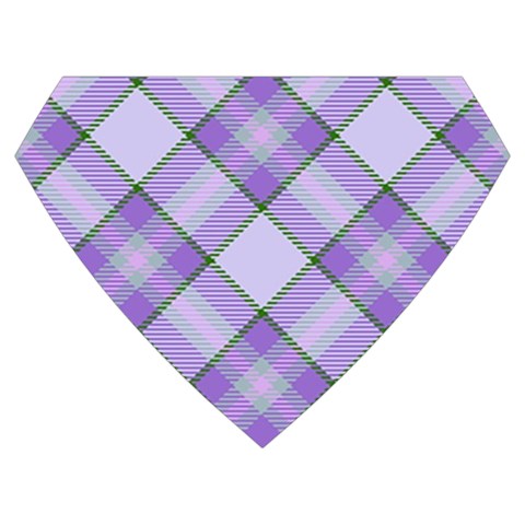 Purple Plaid Tartan 2 Diagonal Kids  Midi Sailor Dress from ArtsNow.com Necktie Sticker