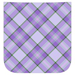 Purple Plaid Tartan 2 Diagonal Men s Side Zip Front Pouch Ski And Snowboard Bib Pants	 from ArtsNow.com Pocket Top