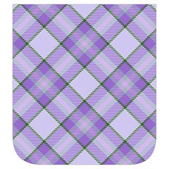 Purple Plaid Tartan 2 Diagonal Men s Side Zip Front Pouch Ski And Snowboard Bib Pants	 from ArtsNow.com Right Pocket