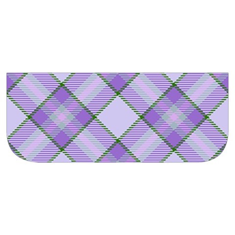 Purple Plaid Tartan 2 Diagonal Men s Side Zip Front Pouch Ski And Snowboard Bib Pants	 from ArtsNow.com Right Pocket Cover