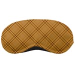 Autumn Fall Plaid Tartan 1 Diagonal Sleep Mask