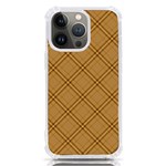 Autumn Fall Plaid Tartan 1 Diagonal iPhone 13 Pro TPU UV Print Case