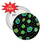 Doodle Dot Drawing 2.25  Buttons (10 pack) 