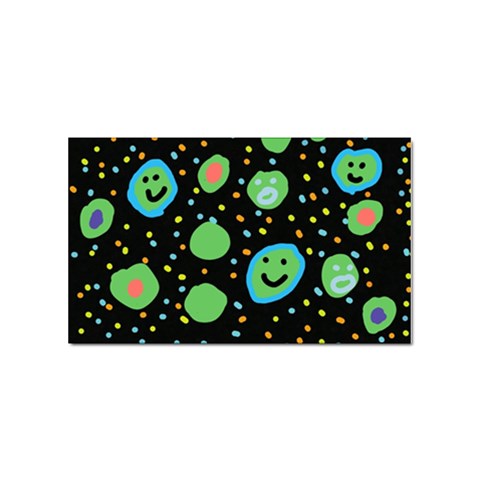 Doodle Dot Drawing Sticker Rectangular (10 pack) from ArtsNow.com Front