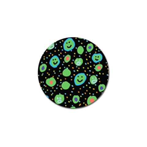 Doodle Dot Drawing Golf Ball Marker (4 pack) from ArtsNow.com Front