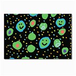 Doodle Dot Drawing Postcard 4 x 6  (Pkg of 10)