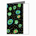 Doodle Dot Drawing Greeting Card