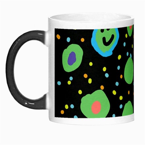 Doodle Dot Drawing Morph Mug from ArtsNow.com Left