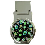 Doodle Dot Drawing Money Clip Watches