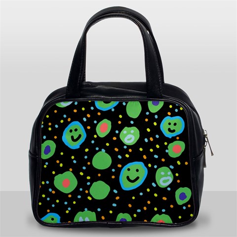 Doodle Dot Drawing Classic Handbag (Two Sides) from ArtsNow.com Front