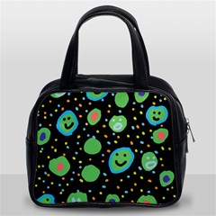 Doodle Dot Drawing Classic Handbag (Two Sides) from ArtsNow.com Front