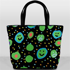 Doodle Dot Drawing Bucket Bag from ArtsNow.com Front