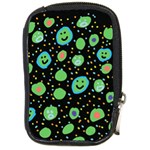 Doodle Dot Drawing Compact Camera Leather Case