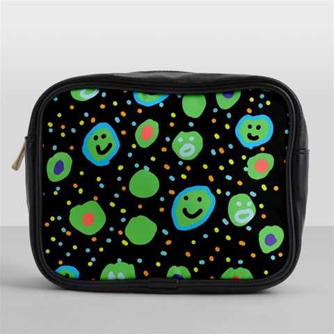 Doodle Dot Drawing Mini Toiletries Bag (One Side) from ArtsNow.com Front