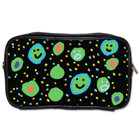 Doodle Dot Drawing Toiletries Bag (Two Sides) from ArtsNow.com Front