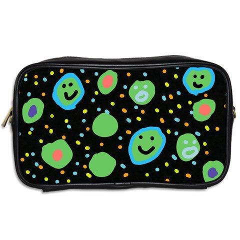 Doodle Dot Drawing Toiletries Bag (Two Sides) from ArtsNow.com Back