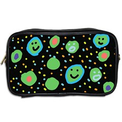 Doodle Dot Drawing Toiletries Bag (Two Sides) from ArtsNow.com Back