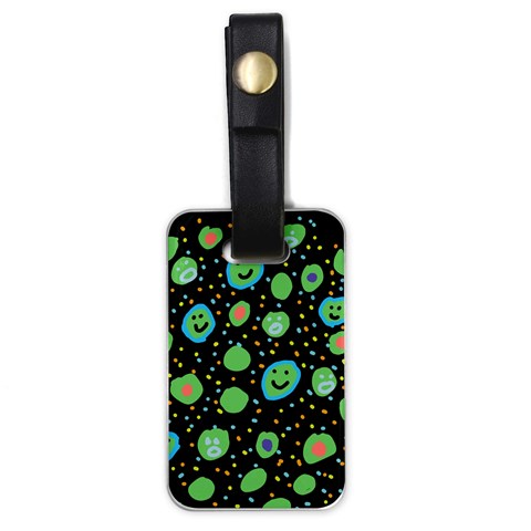 Doodle Dot Drawing Luggage Tag (one side) from ArtsNow.com Front