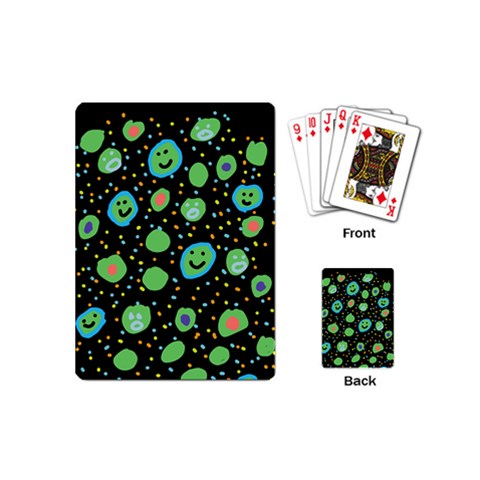 Doodle Dot Drawing Playing Cards Single Design (Mini) from ArtsNow.com Back