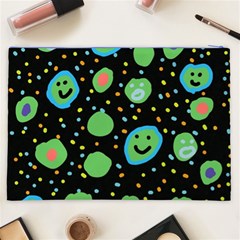 Doodle Dot Drawing Cosmetic Bag (XXL) from ArtsNow.com Back