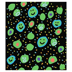 Doodle Dot Drawing Drawstring Pouch (Medium) from ArtsNow.com Front