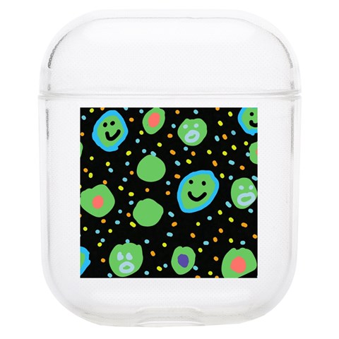 Doodle Dot Drawing Soft TPU AirPods 1/2 Case from ArtsNow.com Front