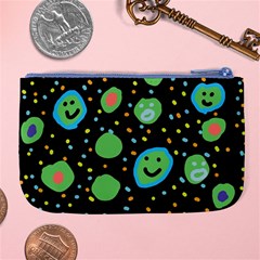 Doodle Dot Drawing Large Coin Purse from ArtsNow.com Back