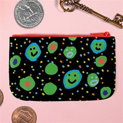 Doodle Dot Drawing Large Coin Purse from ArtsNow.com Back