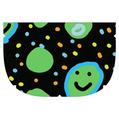 Doodle Dot Drawing Make Up Case (Small) from ArtsNow.com Side Right