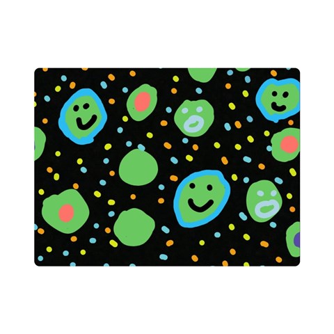 Doodle Dot Drawing Premium Plush Fleece Blanket (Mini) from ArtsNow.com 35 x27  Blanket Front