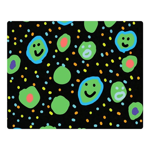 Doodle Dot Drawing Premium Plush Fleece Blanket (Large) from ArtsNow.com 80 x60  Blanket Front