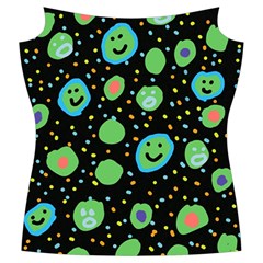 Doodle Dot Drawing Women s Cut Out Long Sleeve T Front