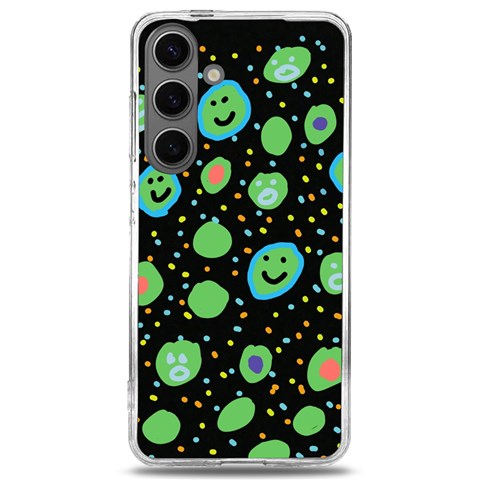 Doodle Dot Drawing Samsung Galaxy S24 6.2 Inch TPU UV Case from ArtsNow.com Front