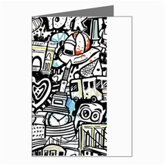 Doodle New York City Nyc Greeting Card from ArtsNow.com Left