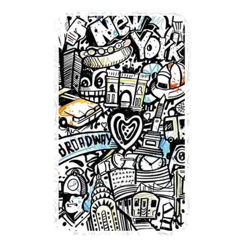 Doodle New York City Nyc Memory Card Reader (Rectangular) from ArtsNow.com Front