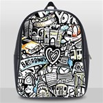 Doodle New York City Nyc School Bag (XL)