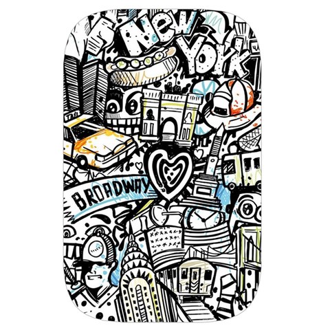 Doodle New York City Nyc Waist Pouch (Small) from ArtsNow.com Front