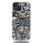 Doodle New York City Nyc iPhone 13 mini TPU UV Print Case