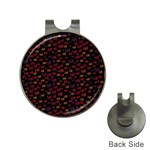 Pattern Ha Ha Ha  Abstract Black Dark Doodle Hahaha Pattern Physco Hat Clips with Golf Markers