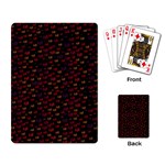 Pattern Ha Ha Ha  Abstract Black Dark Doodle Hahaha Pattern Physco Playing Cards Single Design (Rectangle)